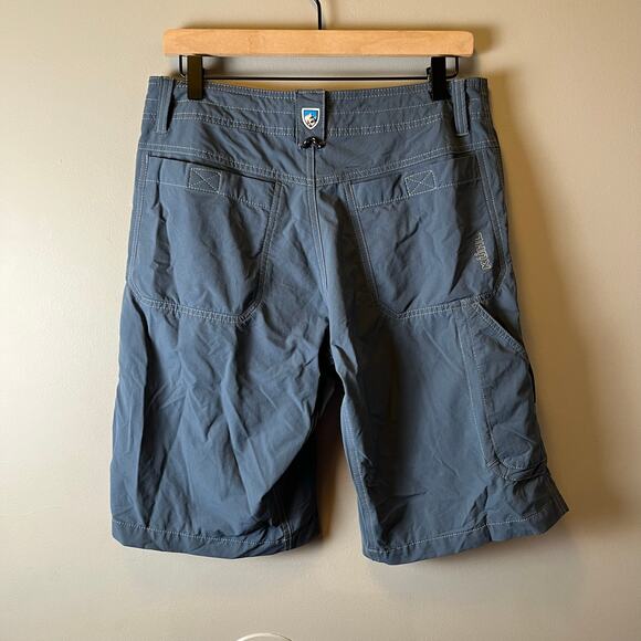 Kuhl Men's Renegade Shorts Size 32 Blue Gorpcore Hiking - Picture 2 of 5